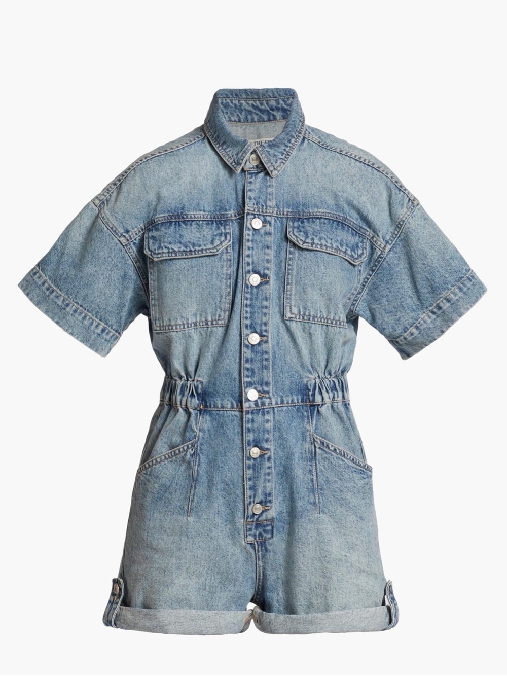 We The Free Marci Cuffed Romper.